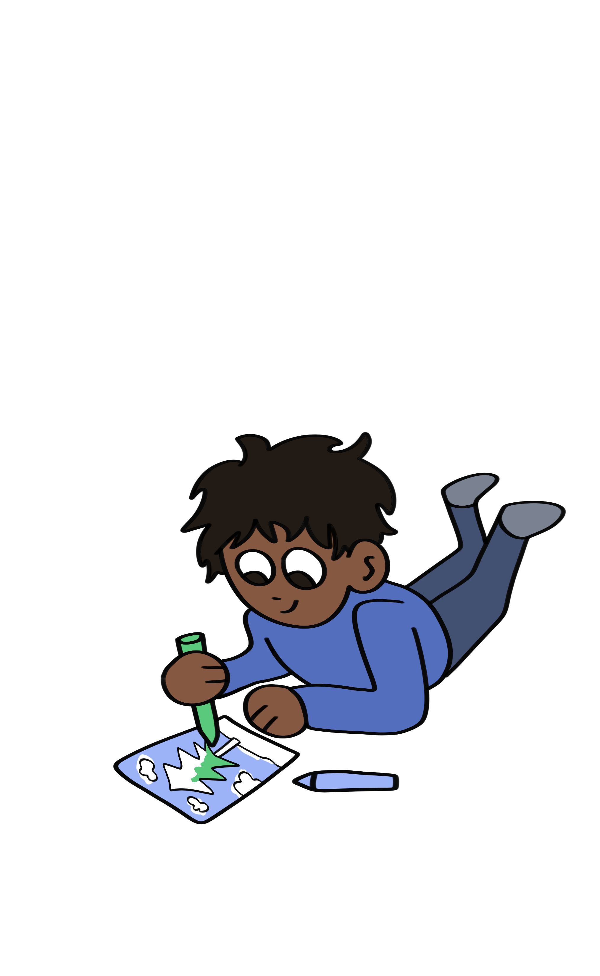 Coloring boy