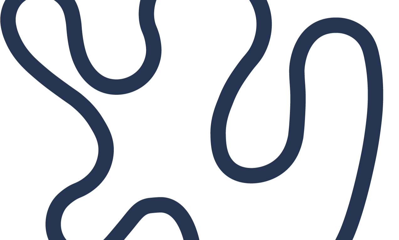 Dark blue squiggly design.