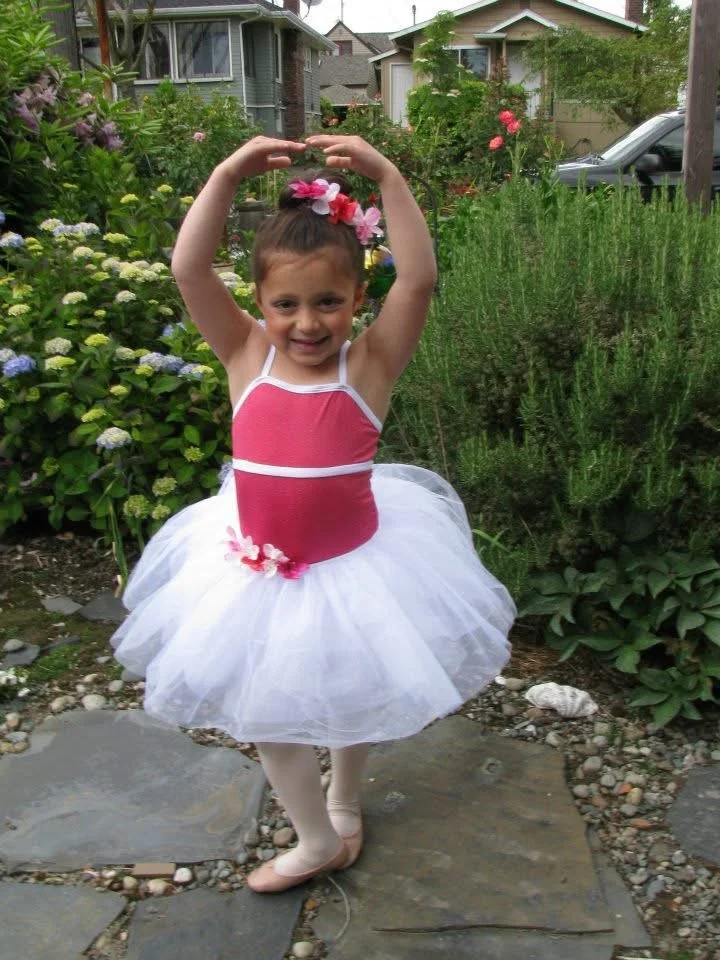 One of Alexis's first dance recitals, that sparked her passion for performance.
