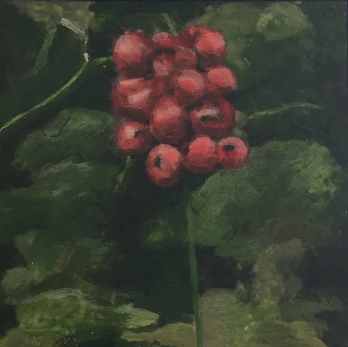 Visoky_Red-Berries_Encaustic_8_x8_.jpg