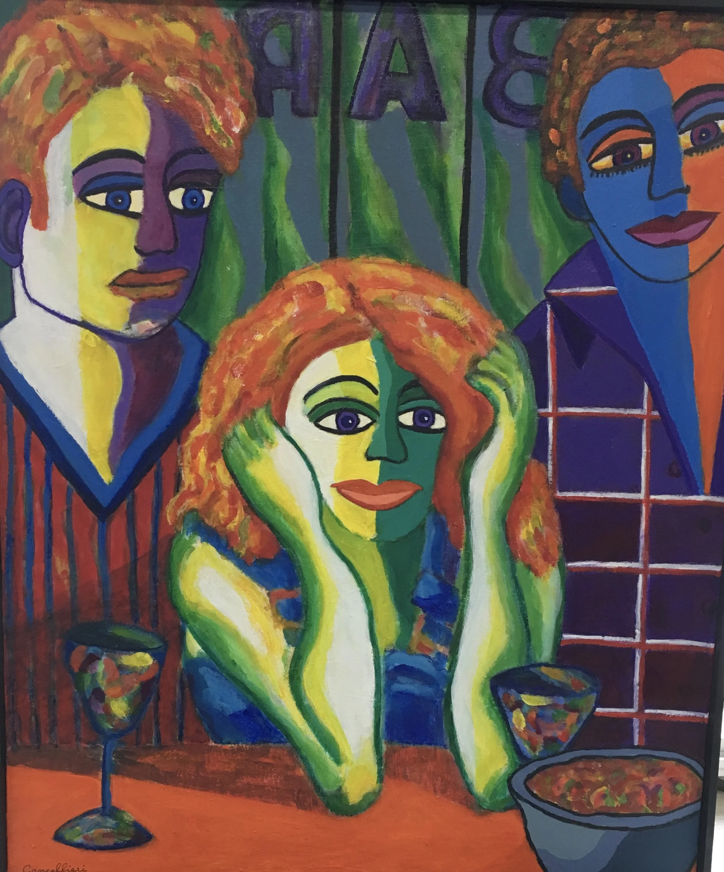 At the Bar by Dorothy Cancellieri