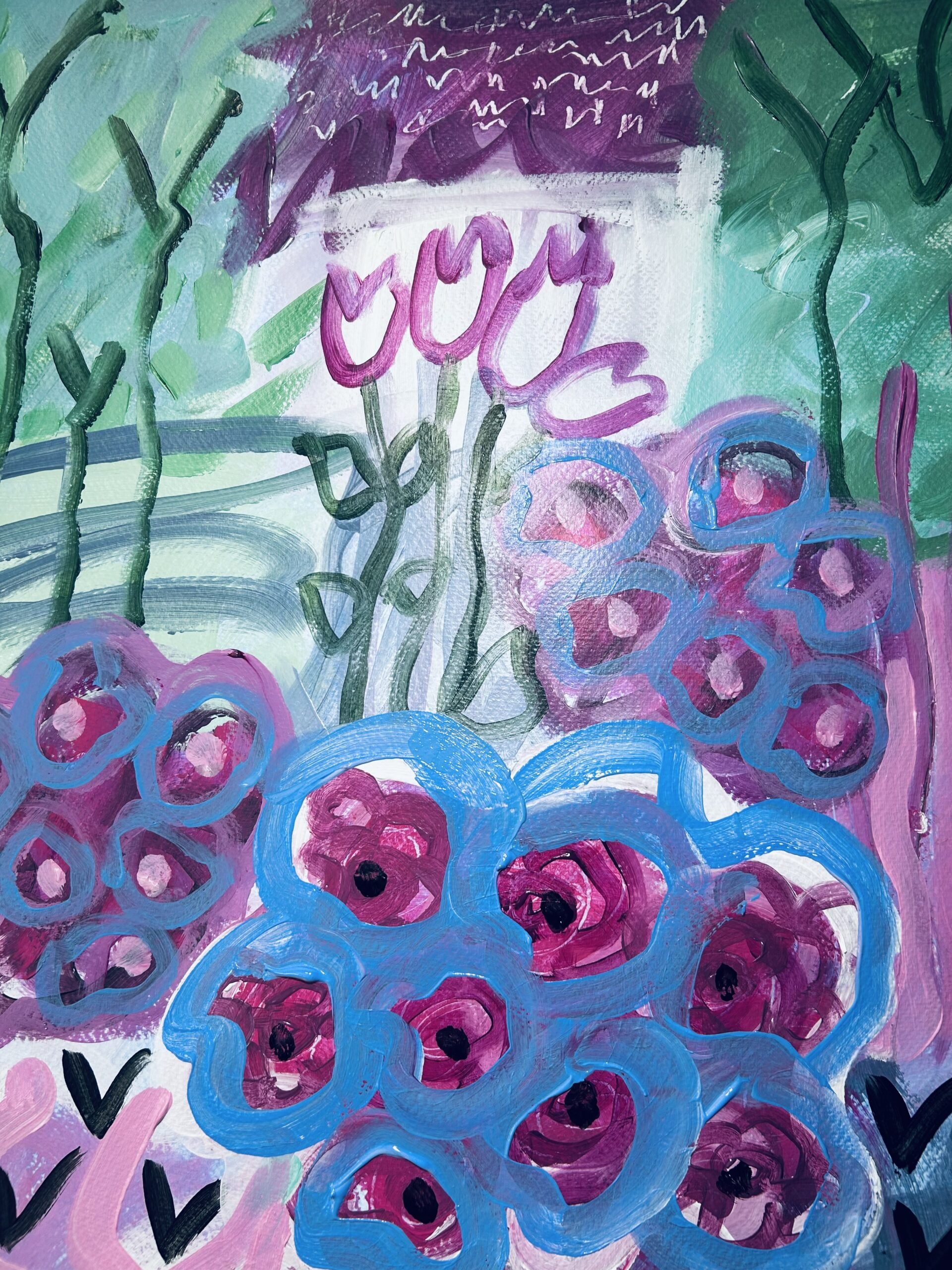 Barb-Armstrong-Floral-Abstraction-acrylic-11-X-14-art-16-X-20-frame-400-scaled.jpg