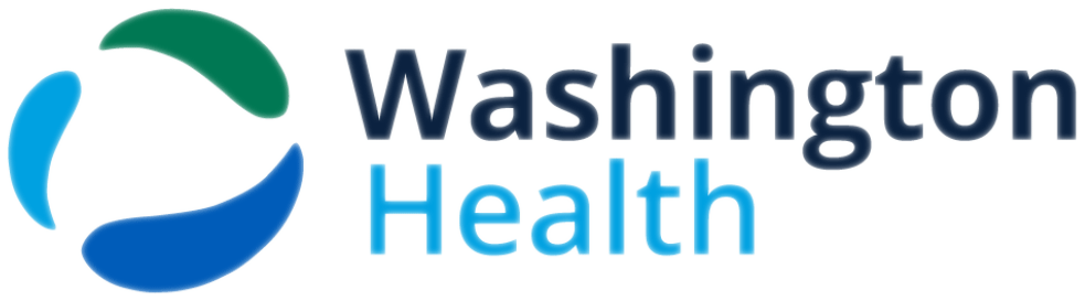 Washington State Department of Health logo with stylized circular icon and the text 'Washington Health'.