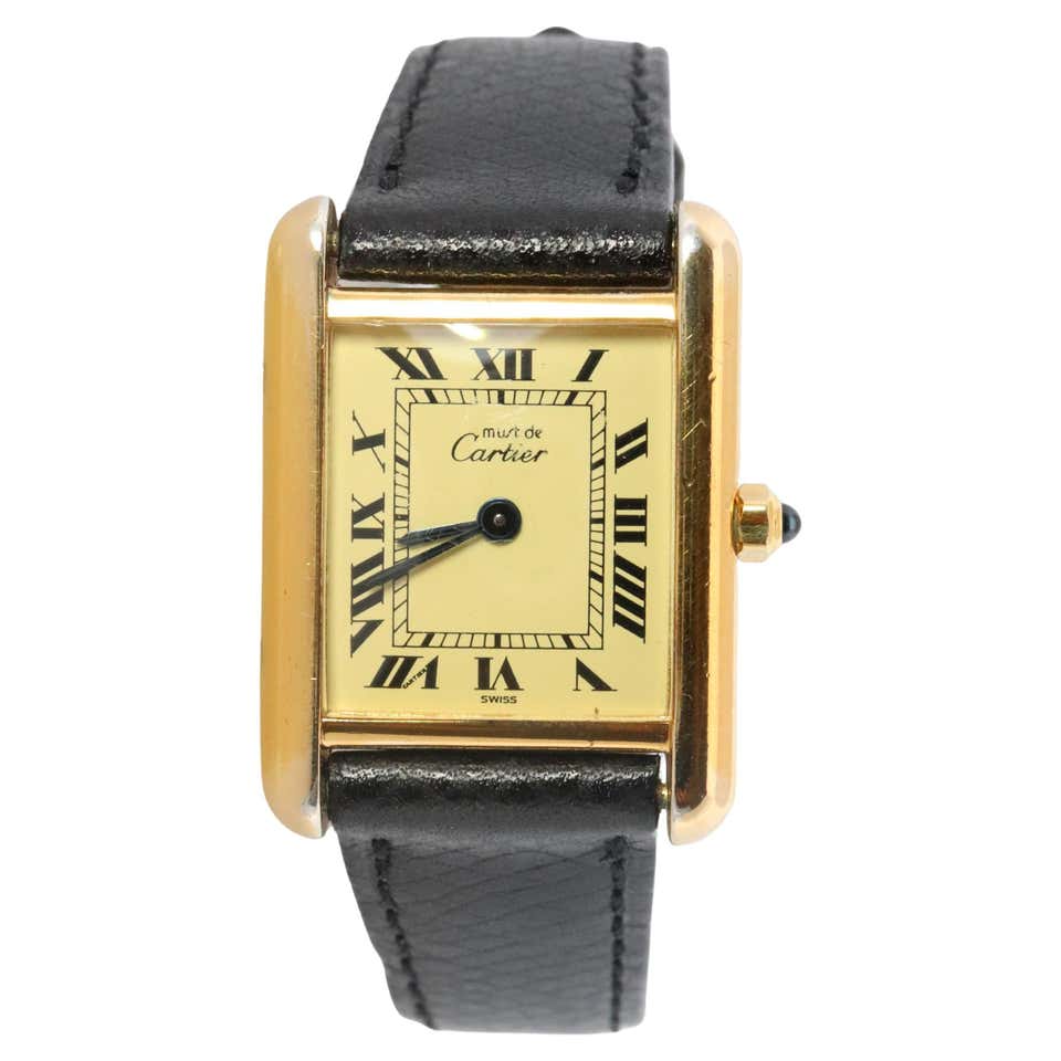 Cartier Vintage Must de Cartier Tank Watch