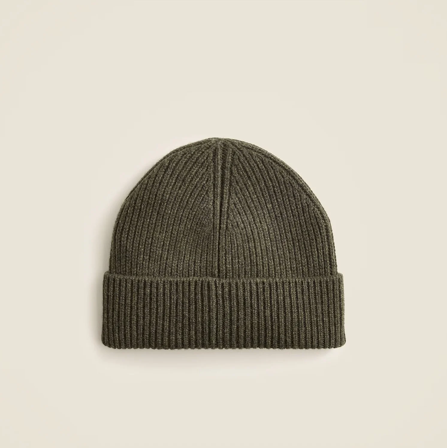 J.Crew Ribbed Cashmere Beanie