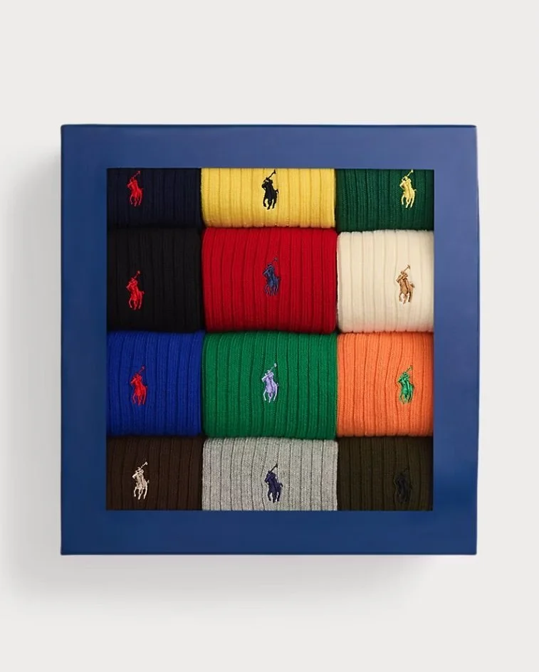 Ralph Lauren 12-Sock Gift Set