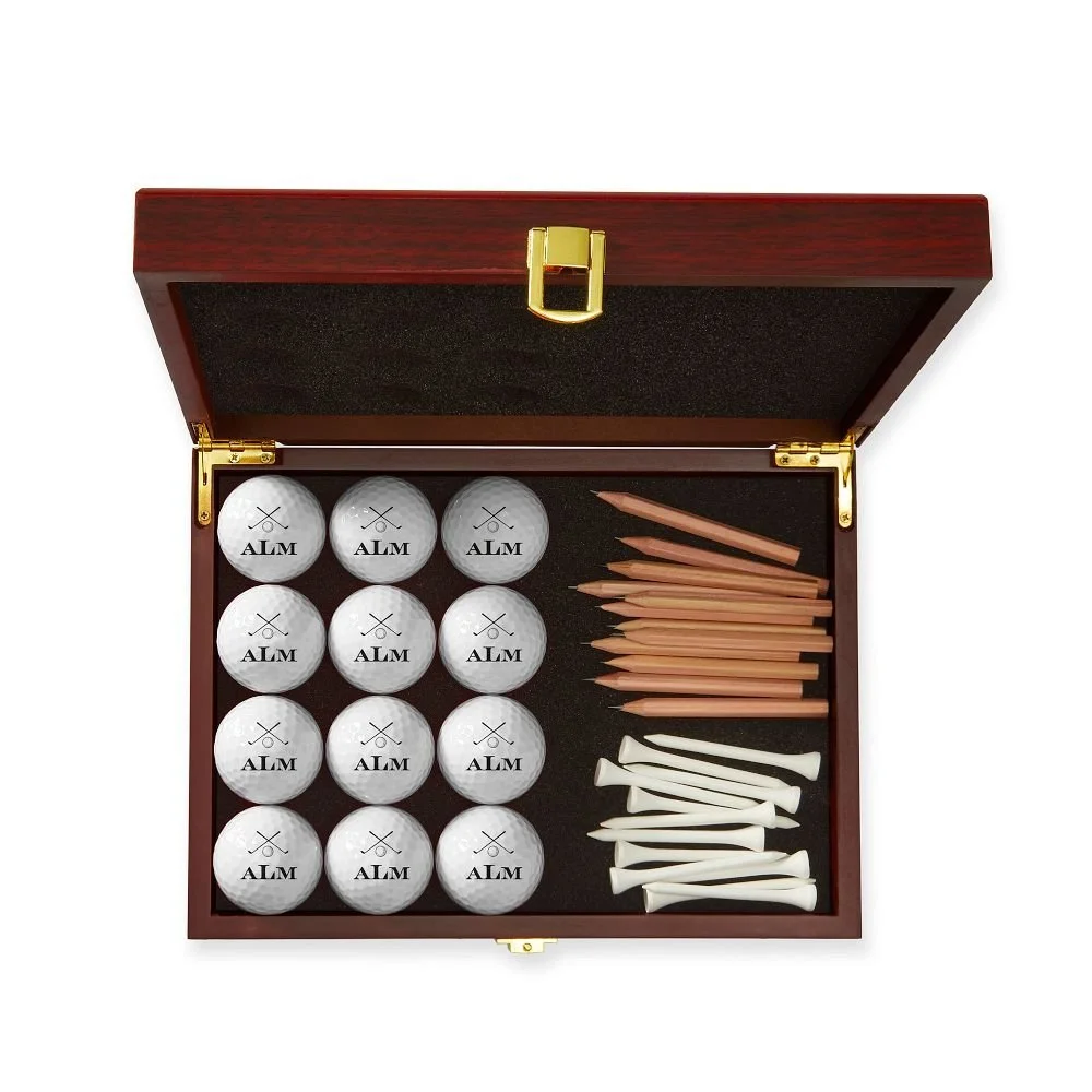 M&amp;G Personalized Golf Ball Set