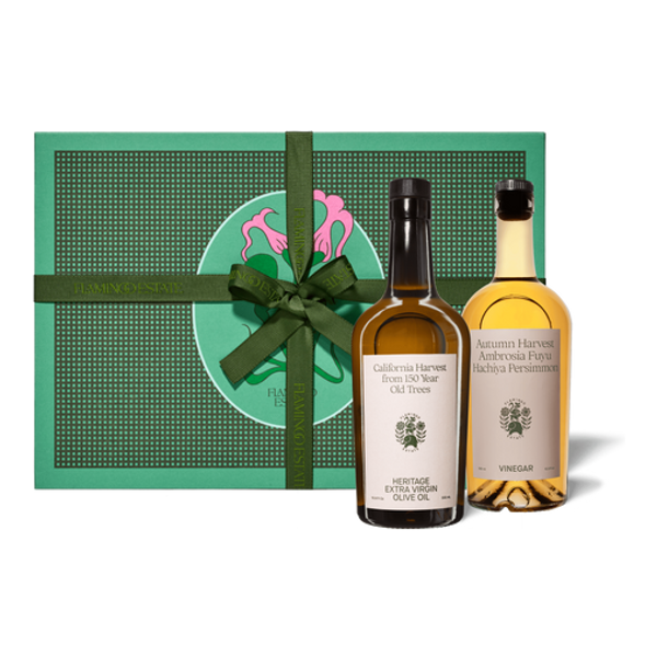 Flamingo Estate Olive Oil + Fuyu Persimmon Vinegar