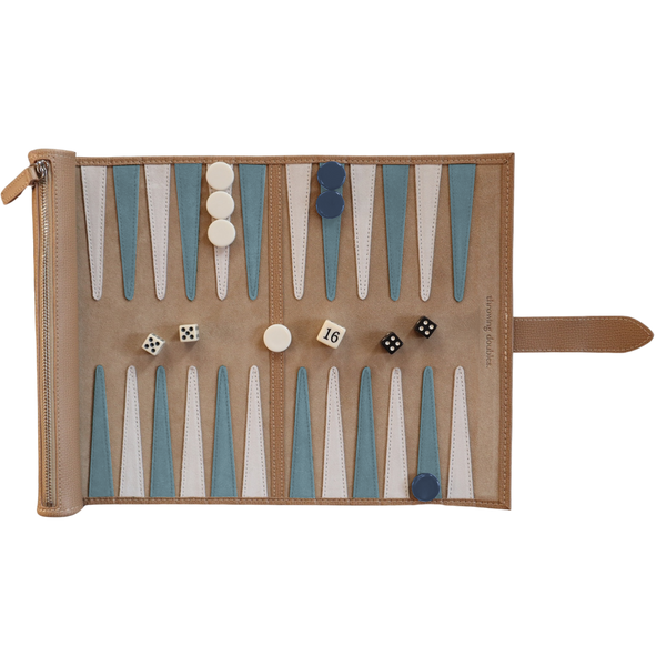 Throwing Doubles Backgammon Travel Set