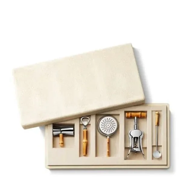 Aerin Bamboo Bar Set