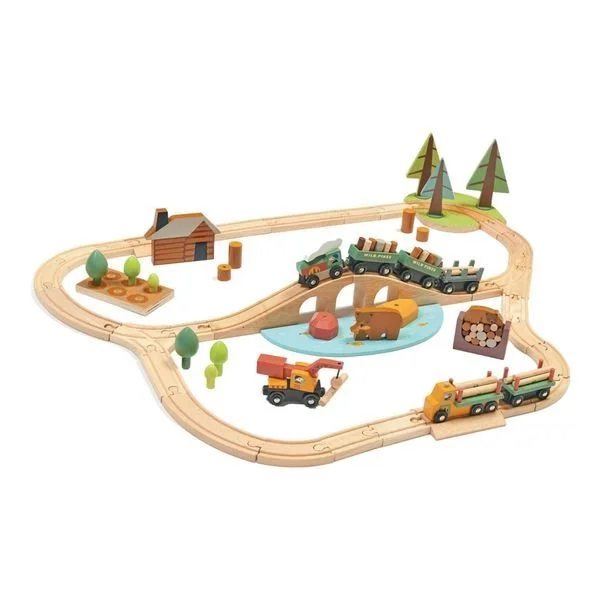 Tender Leaf Toys Wild Pines Train Set
