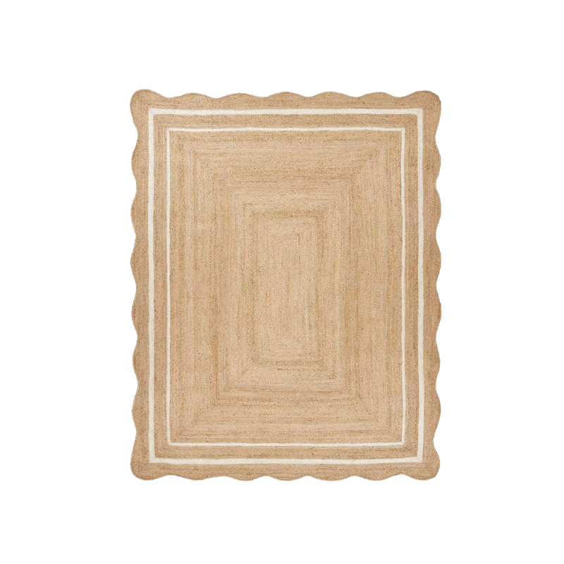 Scallop Jute Rug
