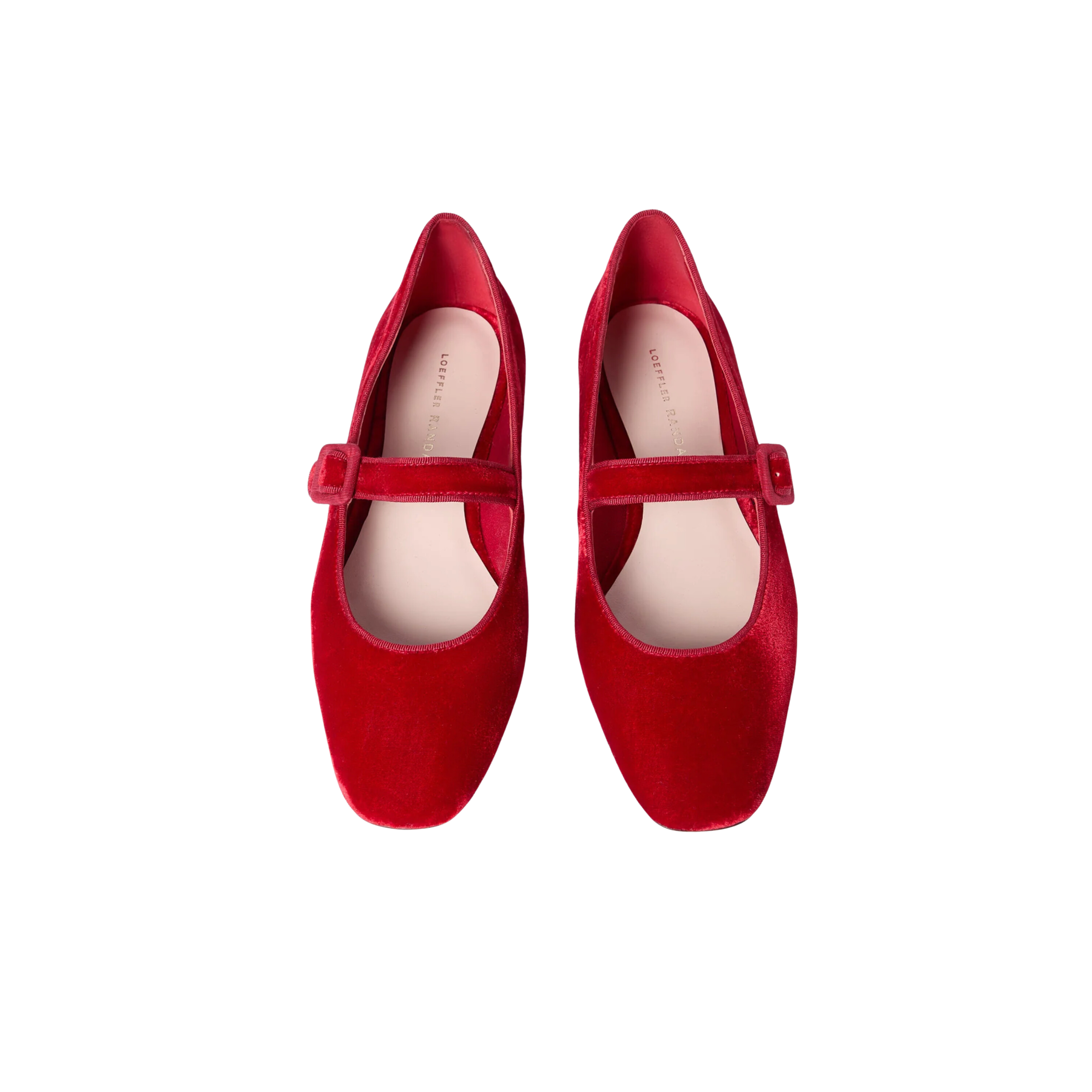 Velvet Mary Janes