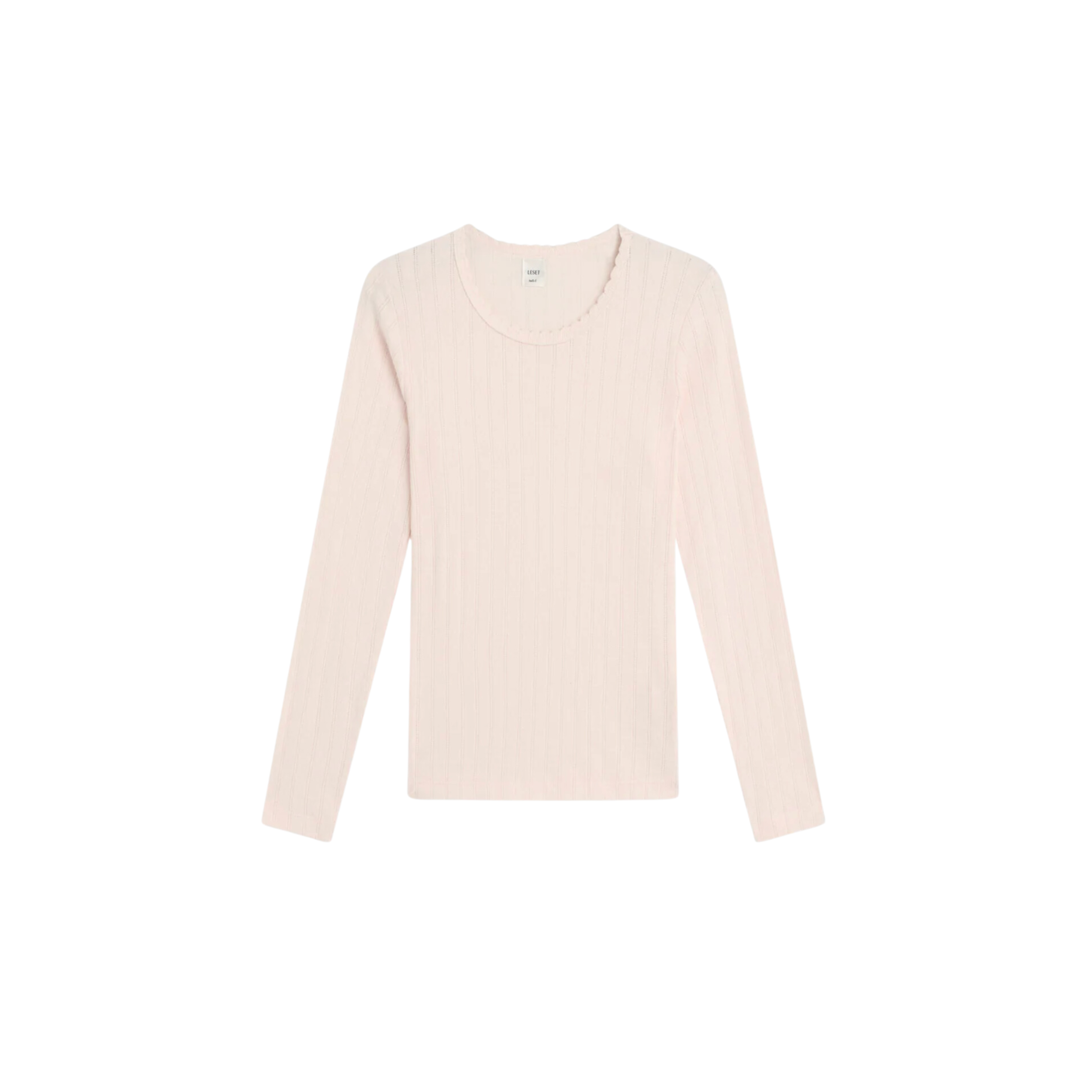 Pointelle Long Sleeve