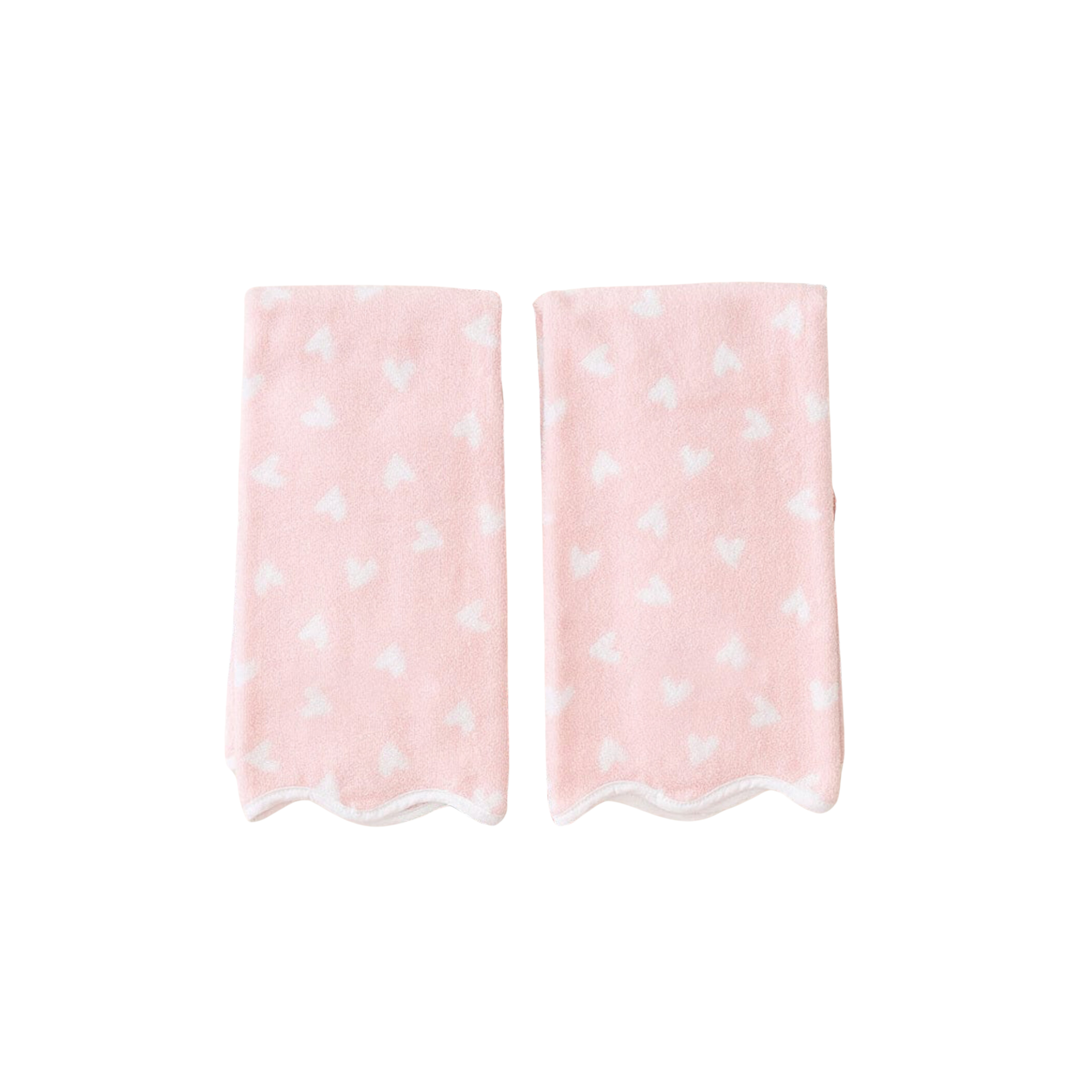 Scallop Pattern Hand Towels