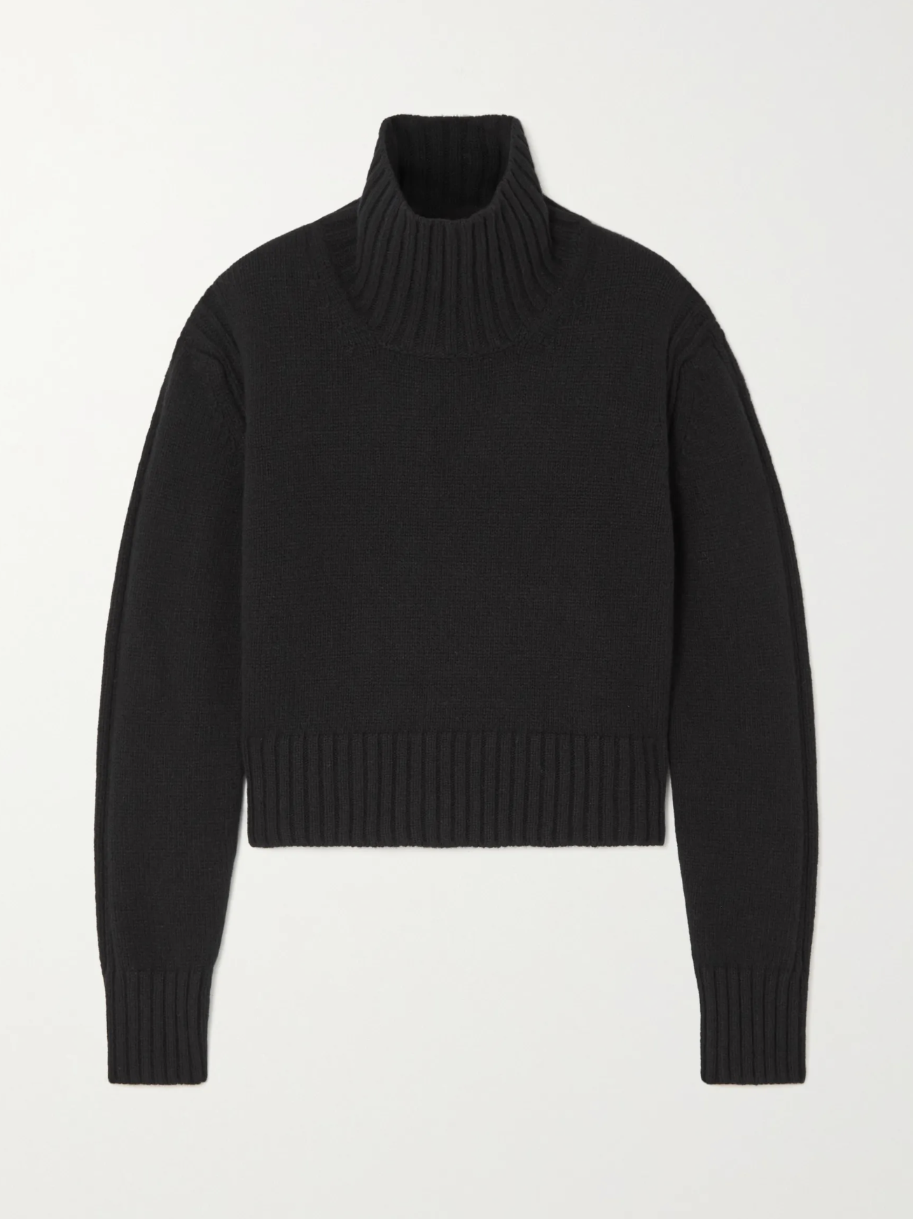 &amp;DAUGHTER Fintra Cropped Turtleneck Sweater