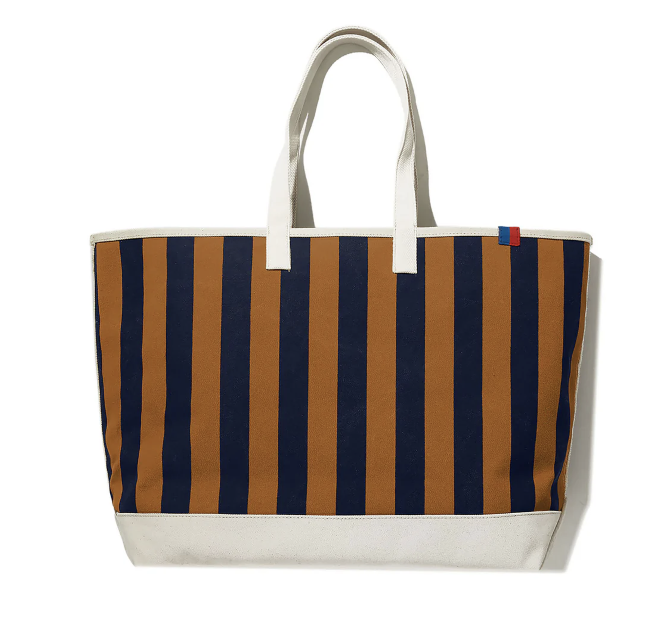 Over the Shoulder All Over Striped Tote