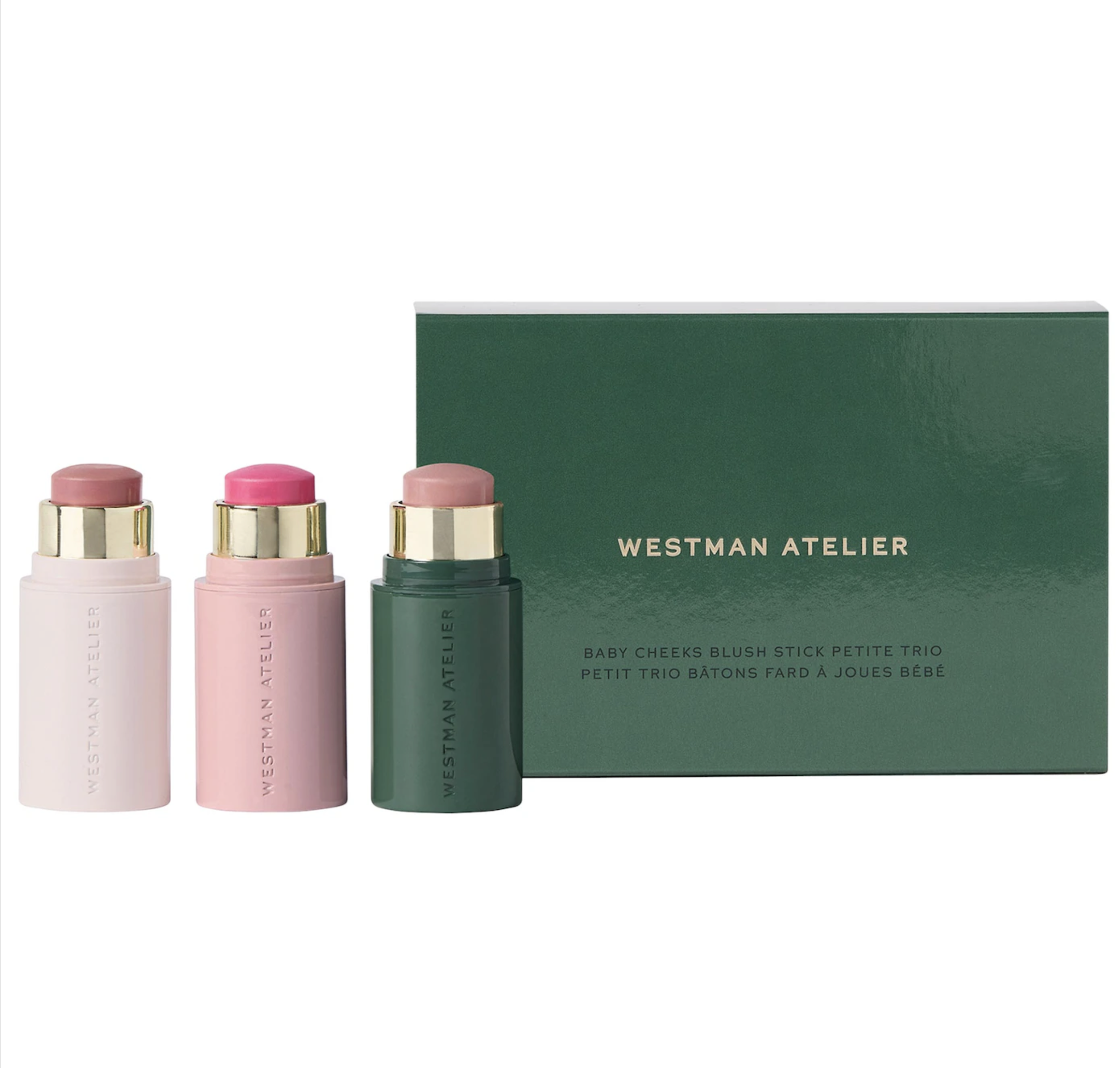 Westman Atelier Mini Baby Cheeks Blush Trio