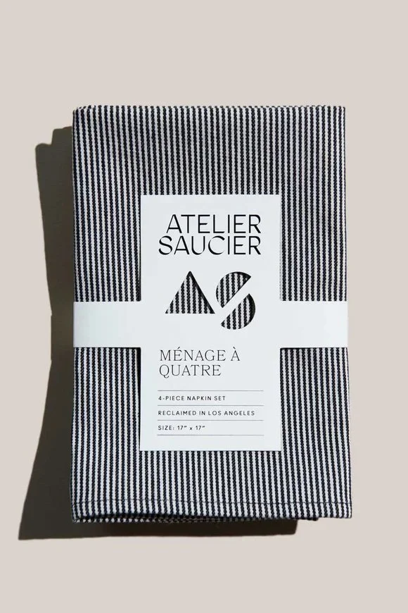Hickory Stripe Napkins