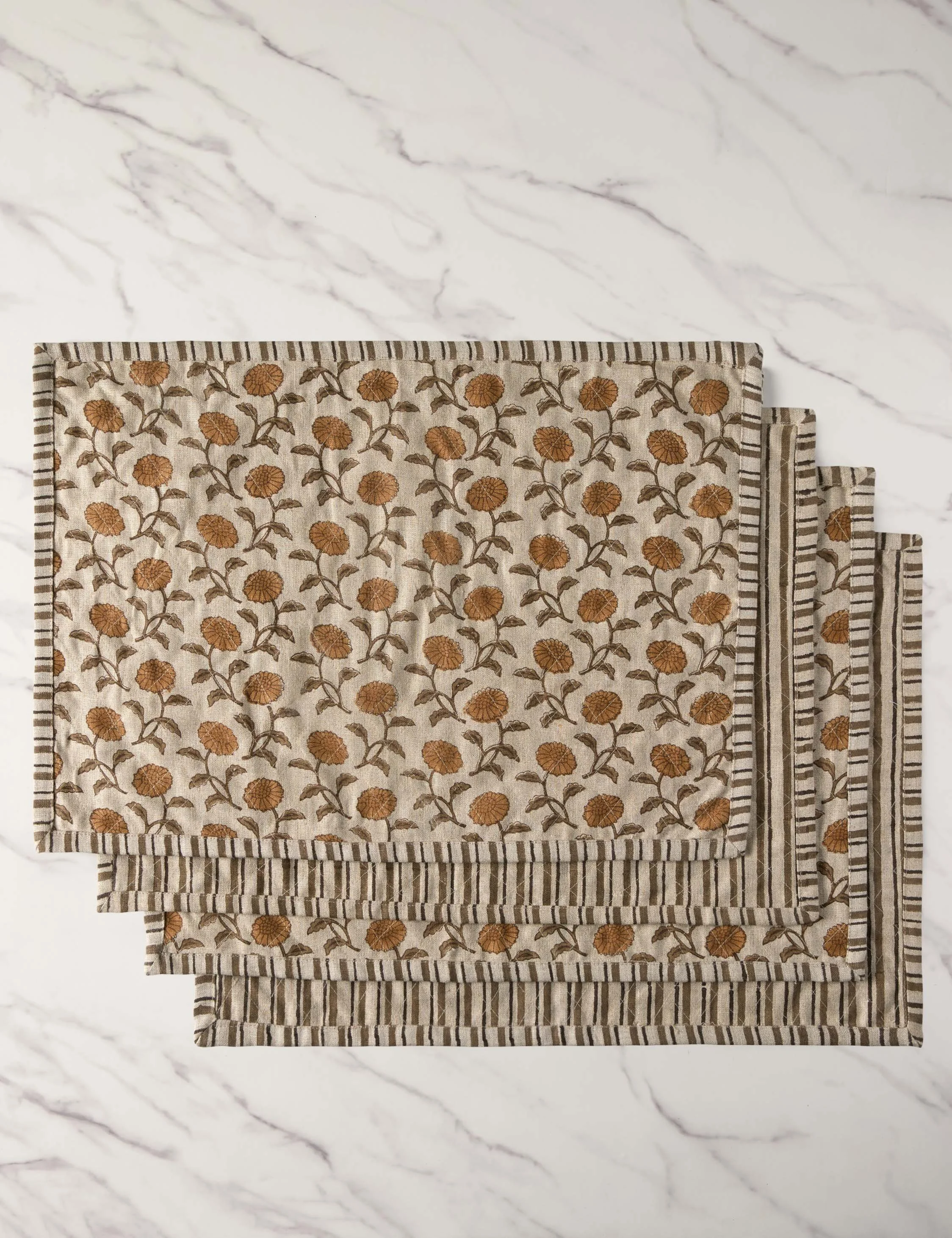 Dori Reversible Linen Placemats
