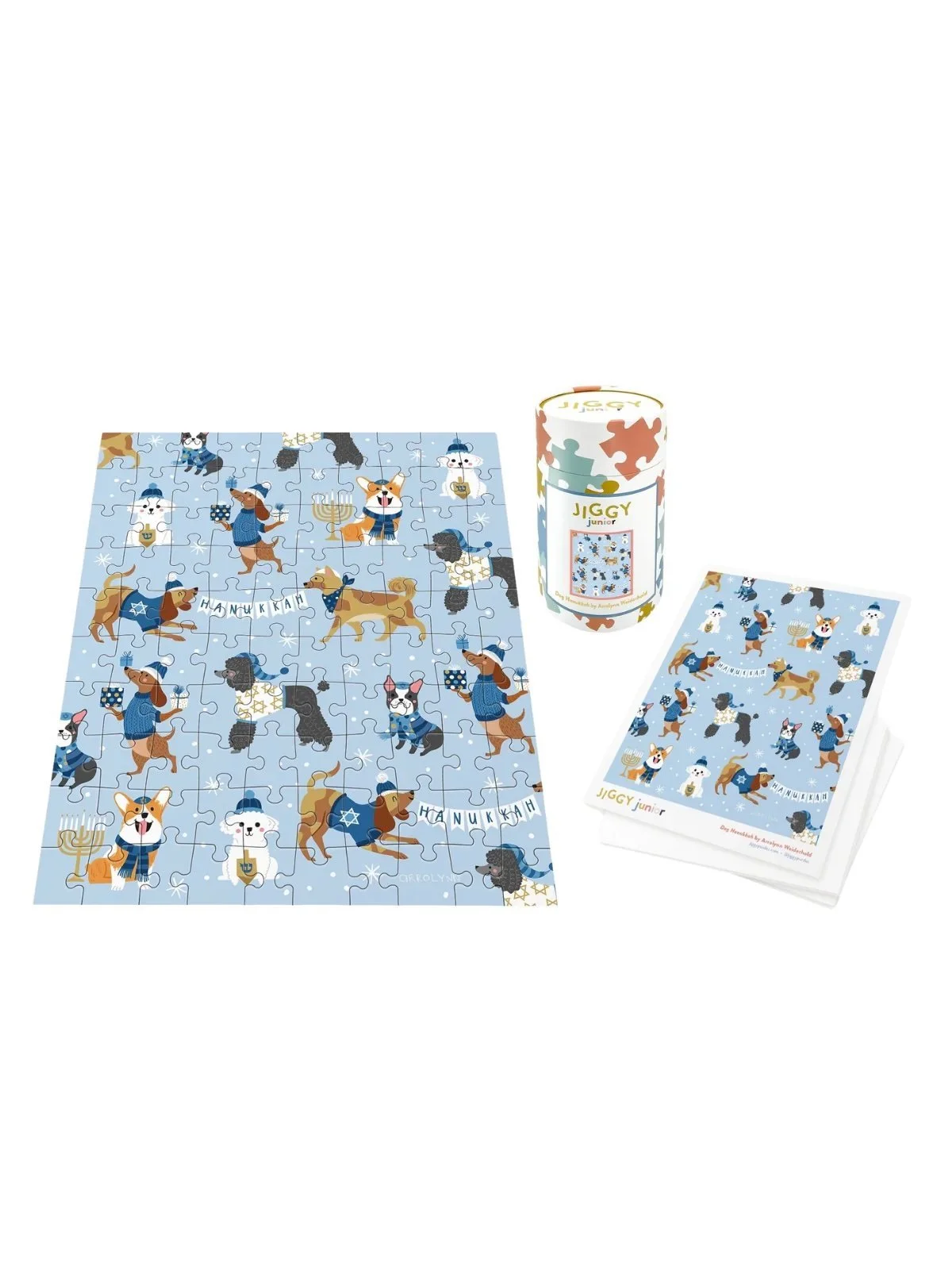 Hanukkah Dog 100 Pc Puzzle