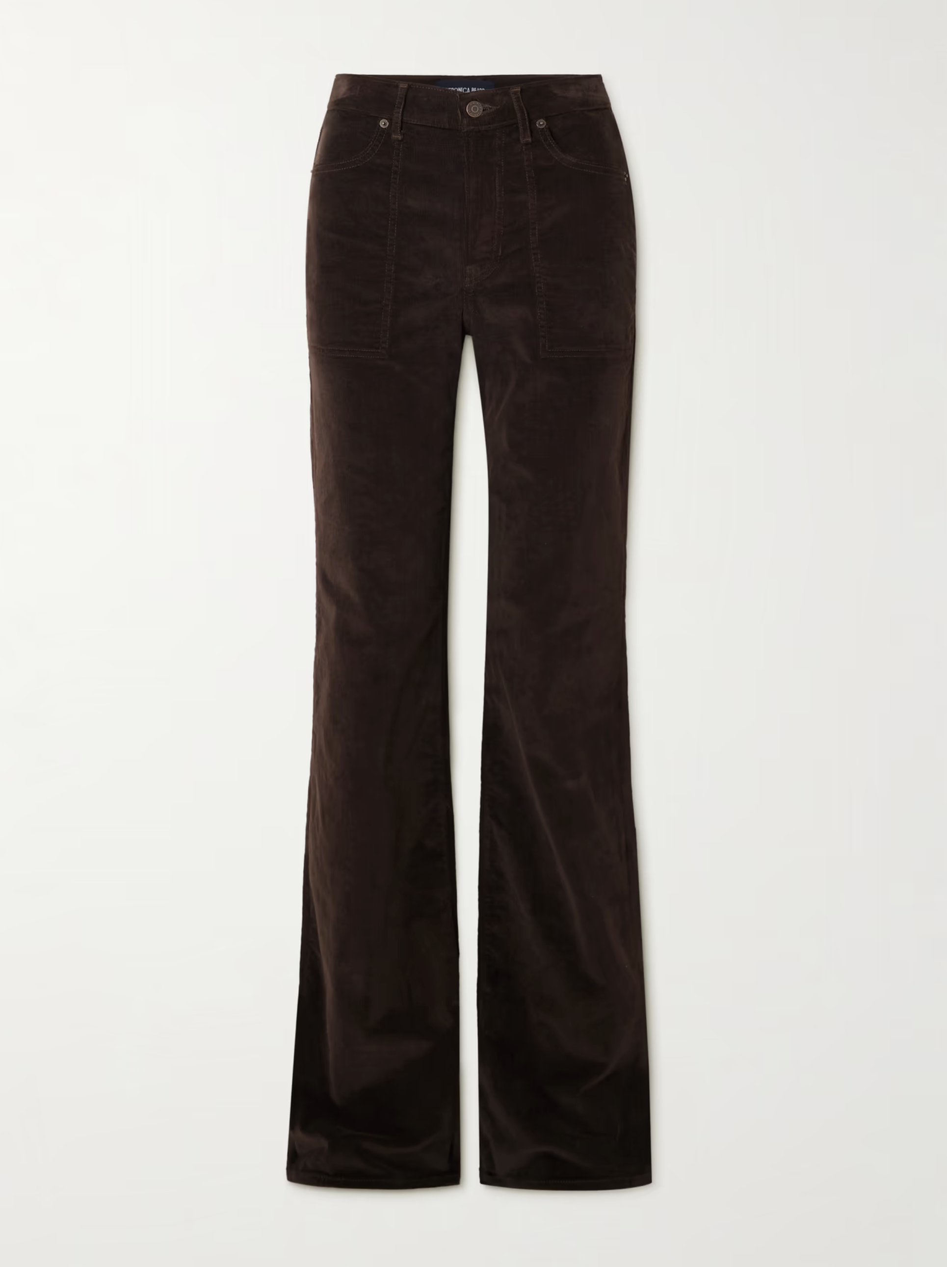 Veronica Beard Crosbie Corduroy Wide-Leg Pants