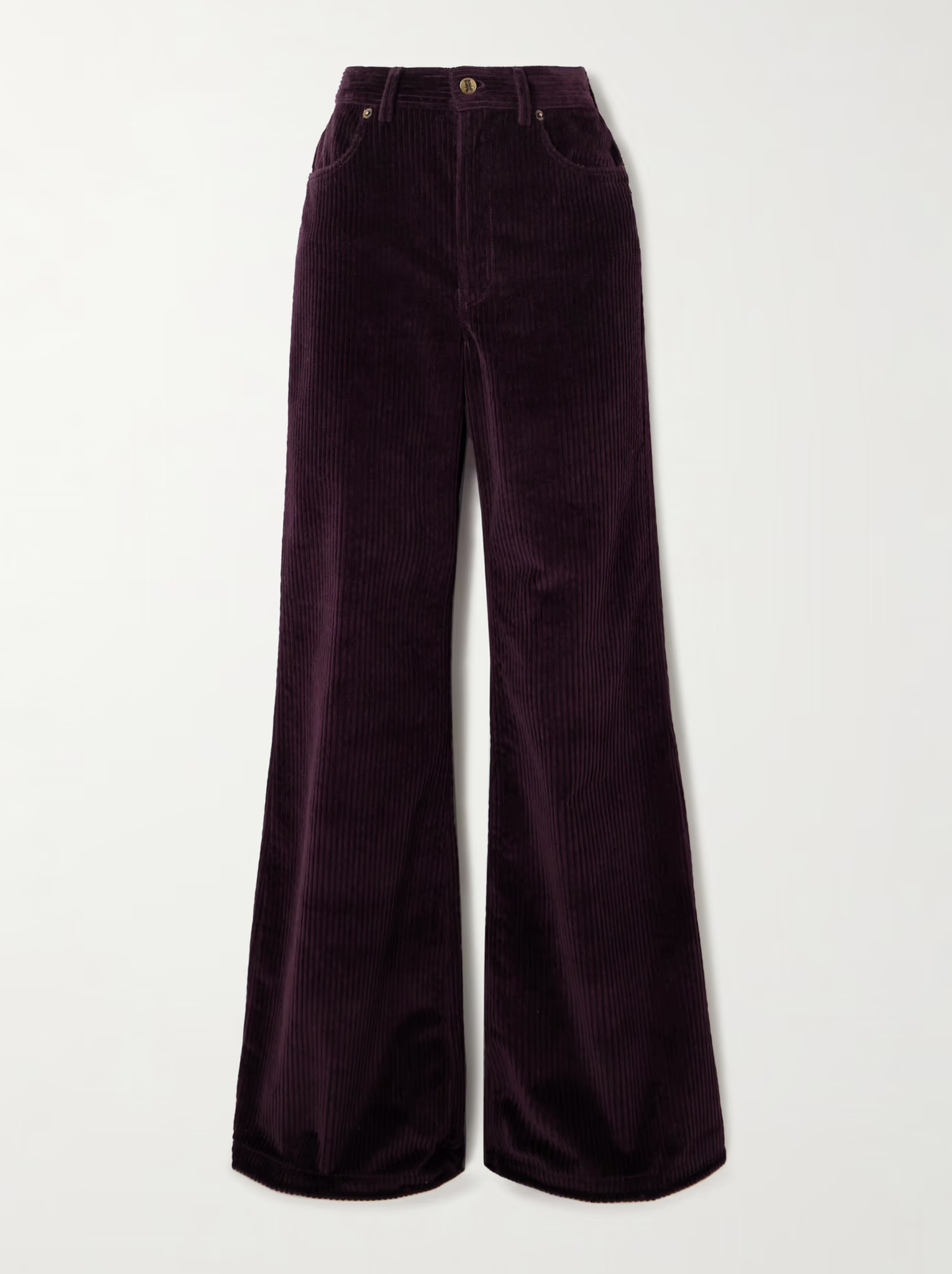 La Double J The Flare Corduroy Flared Pants