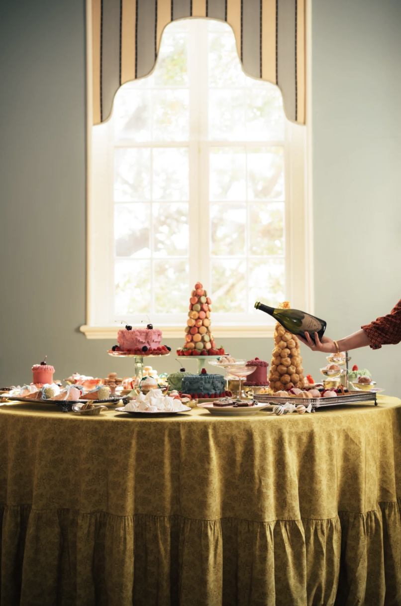 Parterre Celine Silk Faille Tablecloth
