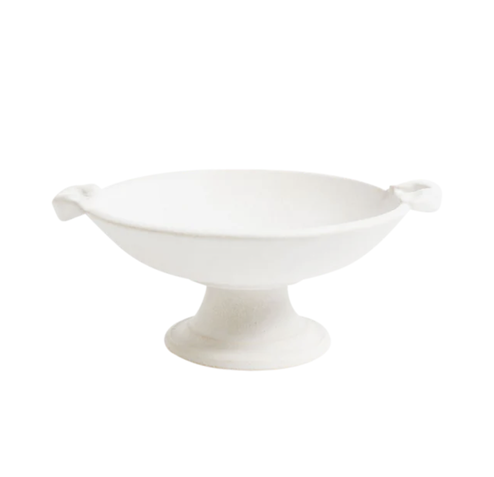 Charlotte McLeish White Footed Dish