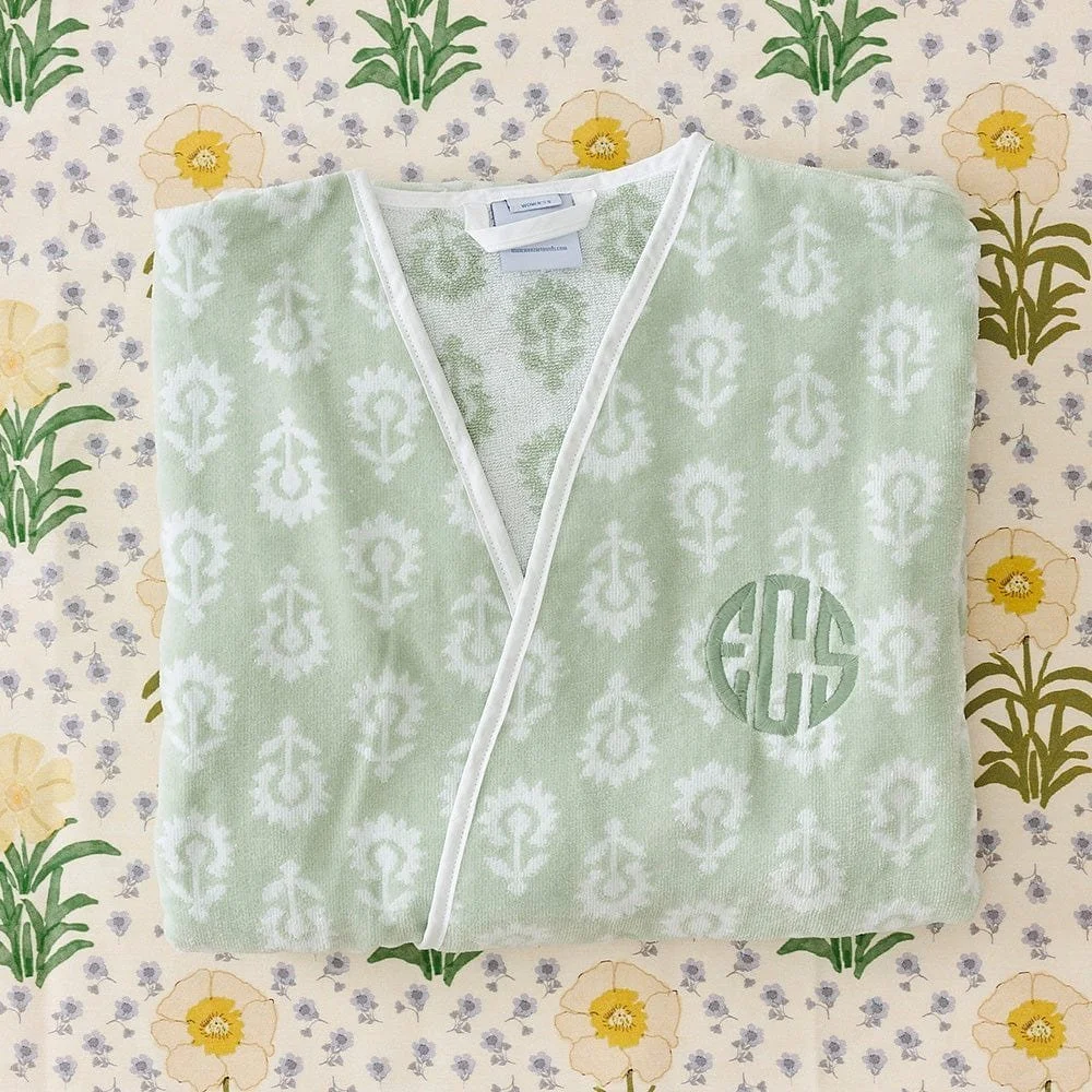 Short Plush Robe