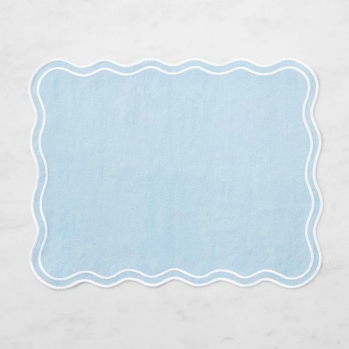 AERIN Scalloped Placemats