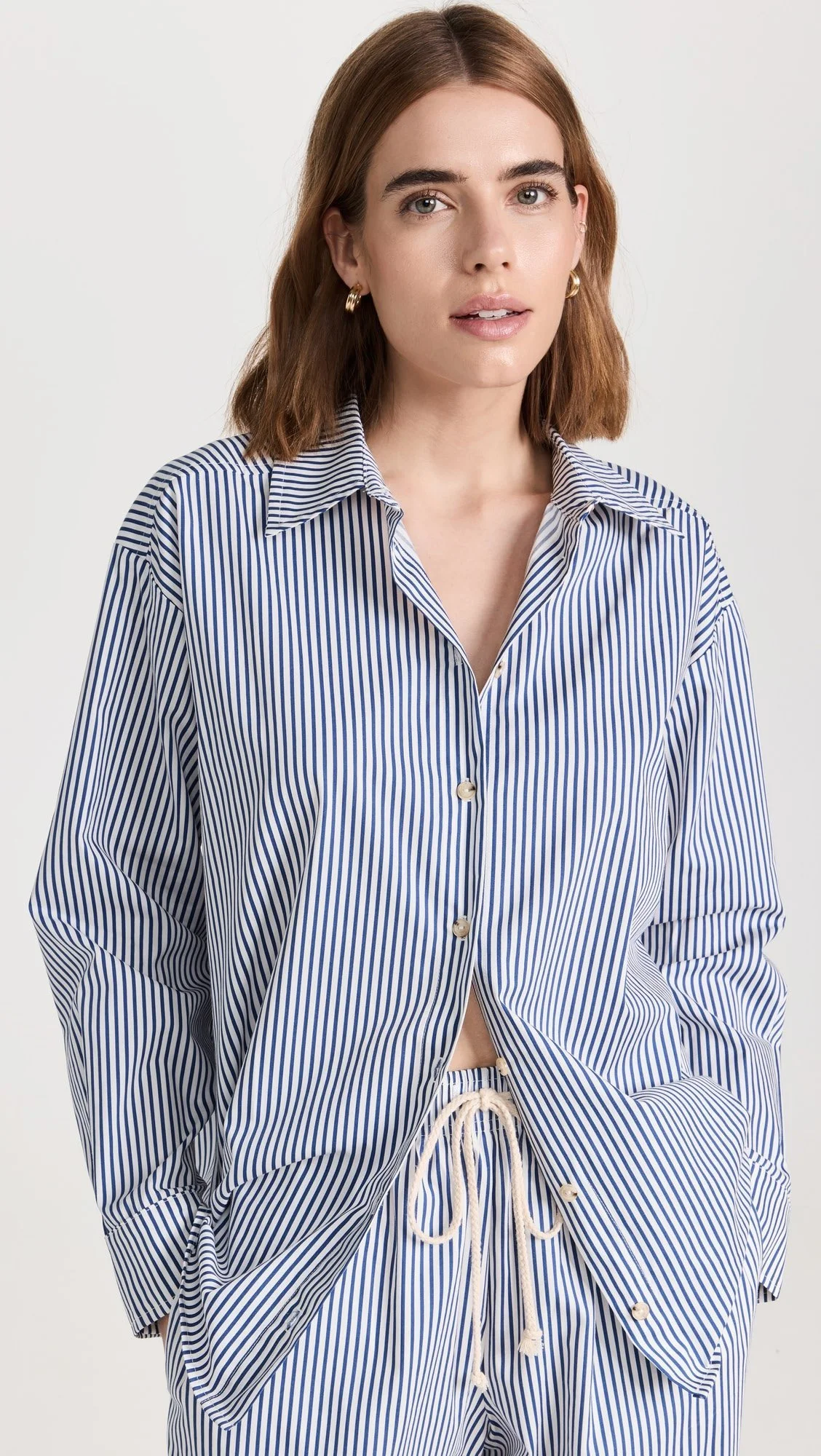 Pop Button Down