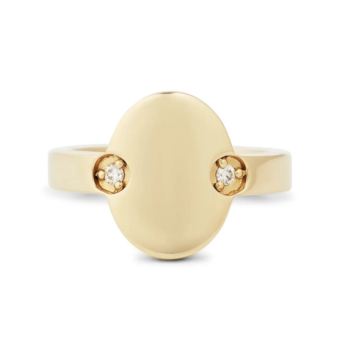 G. Label by goop Shube Signet Pinkie Ring