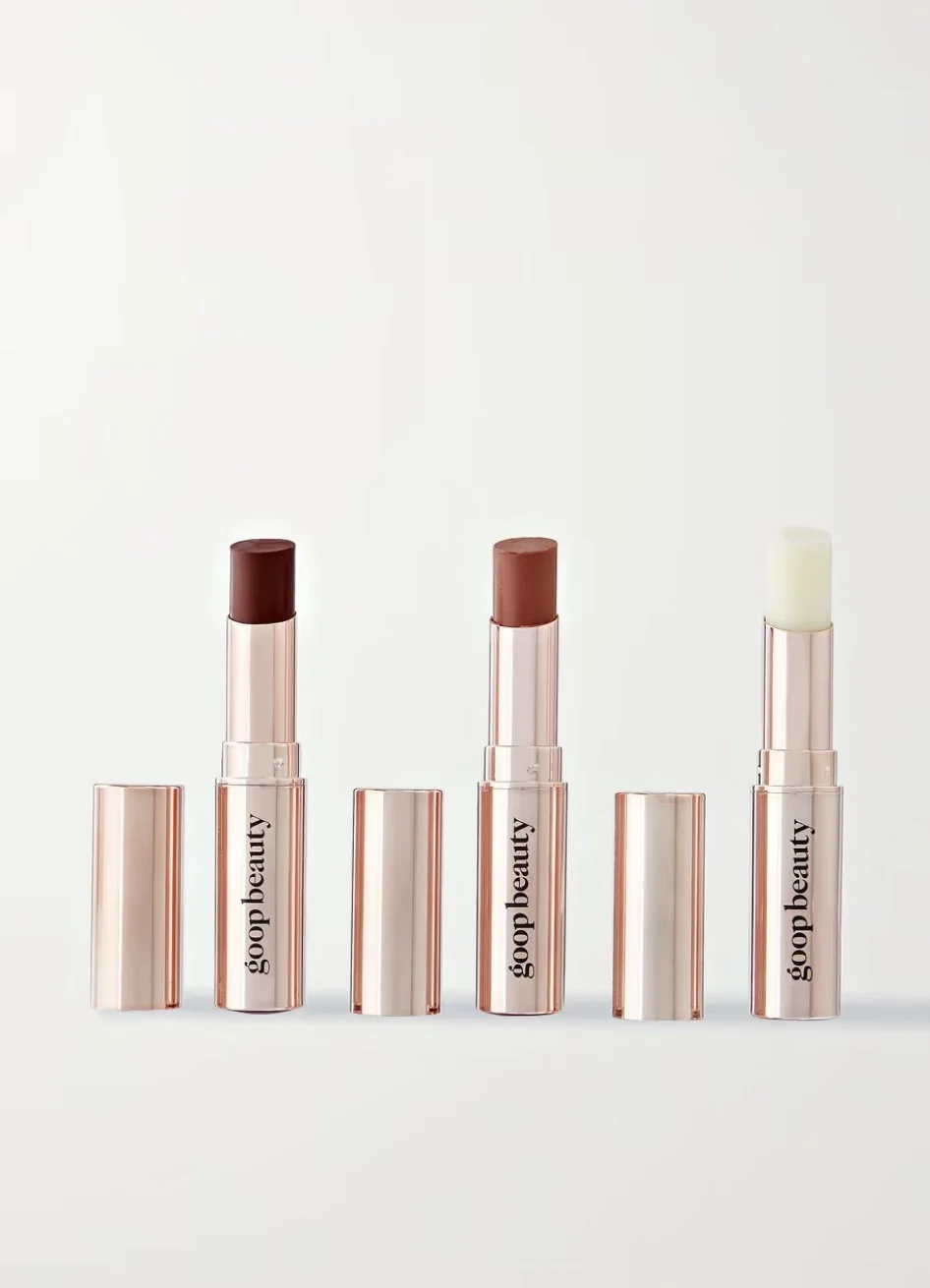 Goopgenes Clean Nourishing Lip Balm Trio