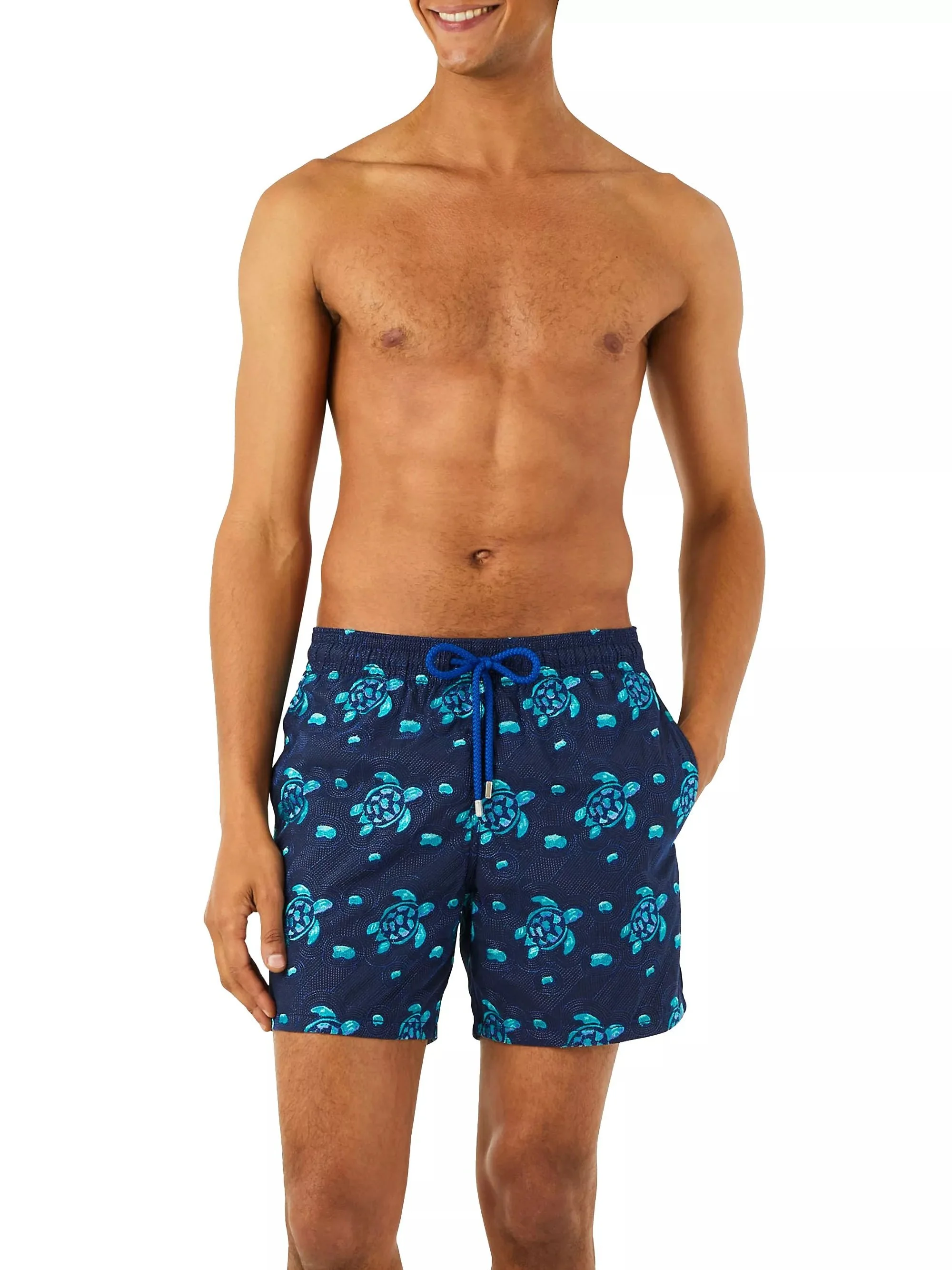Vilebrequin  Turtles Jewel Woven Swim Shorts