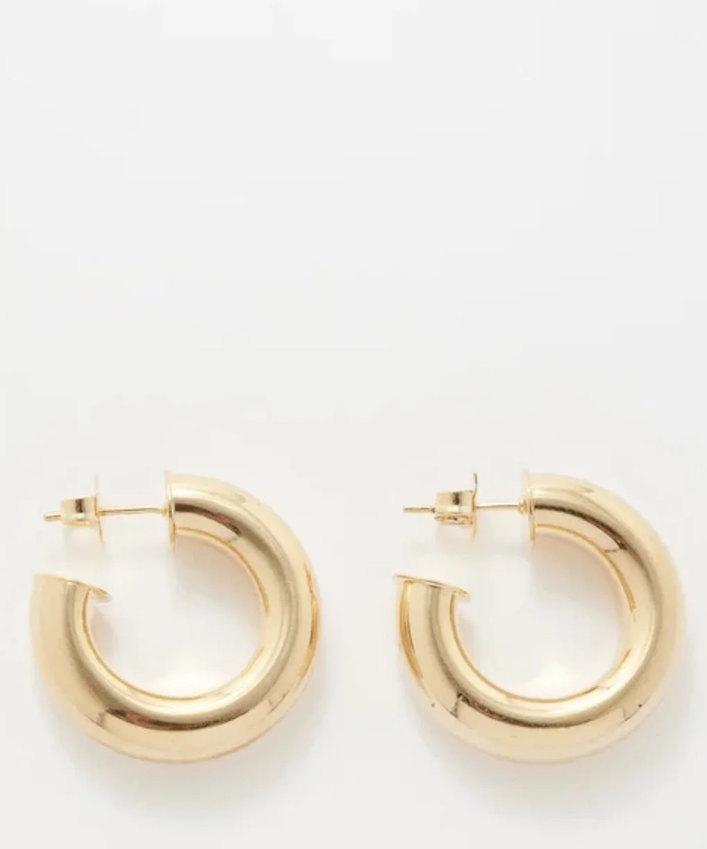 Joolz by Martha Calvo Gold Donut 14K Hoops
