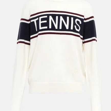Tory Sport Cashmere Tennis Sweater