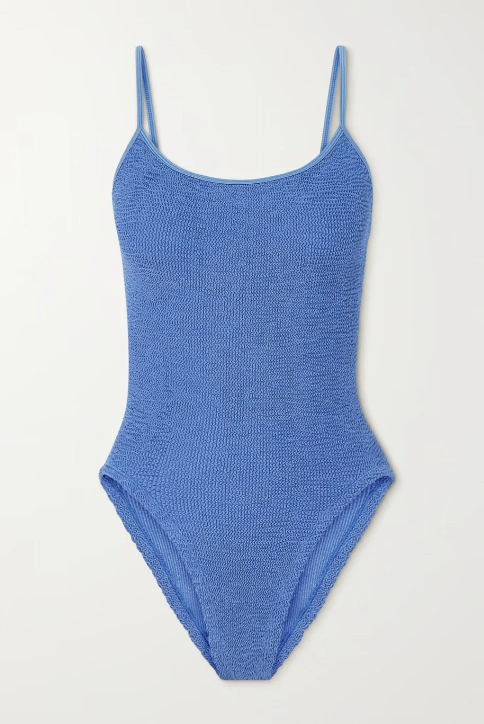 Net-a-Porter Hunza G Pamela Seersucker Swimsuit