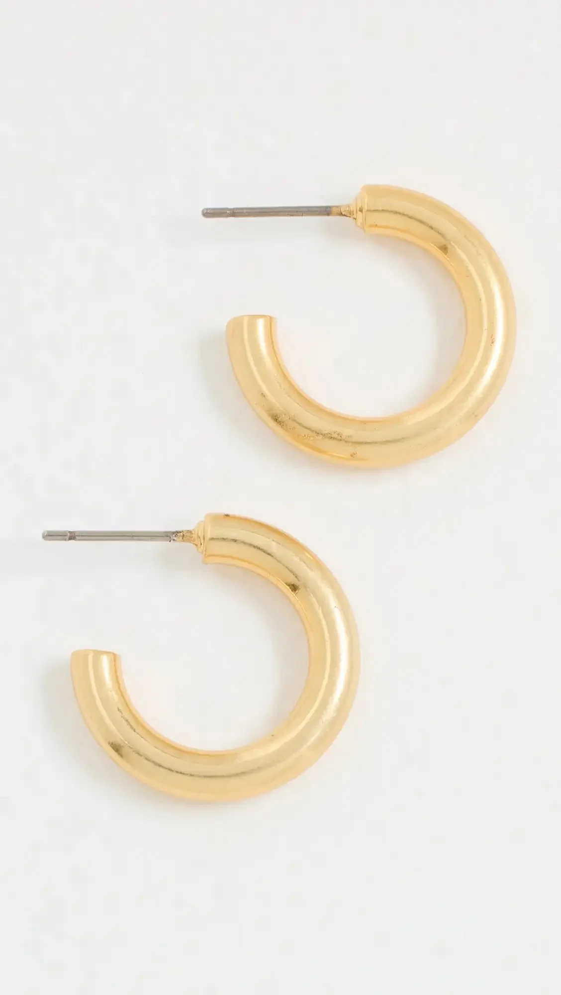 Madewell Chunky Small Hoops