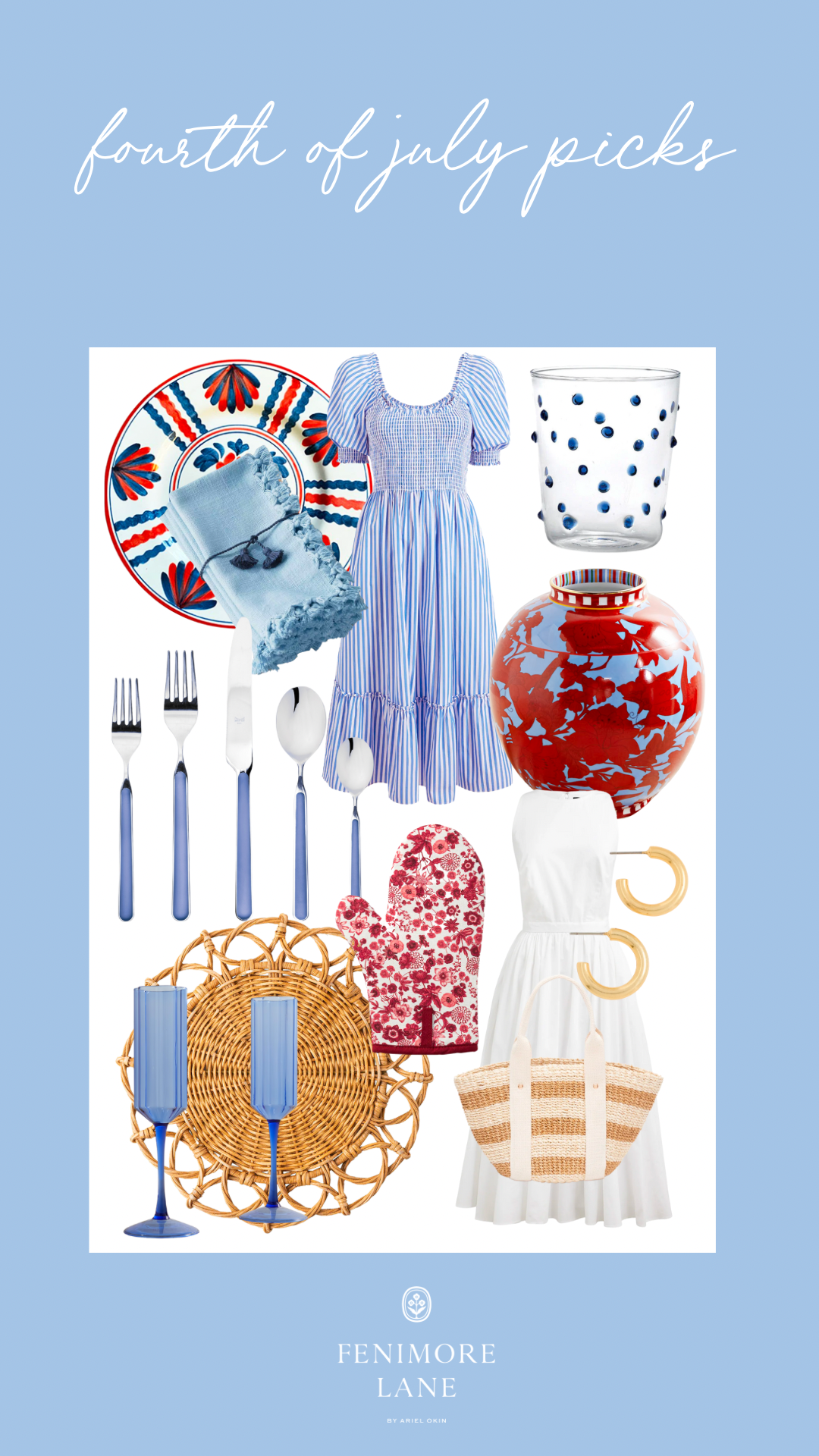 Fenimore Lane’s 4th of July Picks
