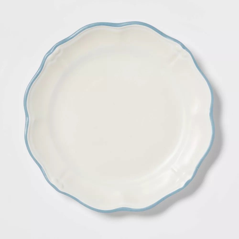 Studio McGee Melamine Salad Plates White