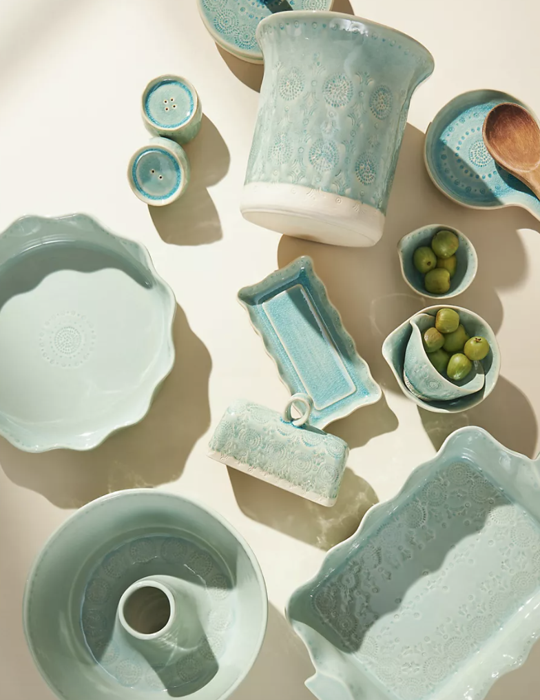 Anthropologie Old Havana Baking Dish