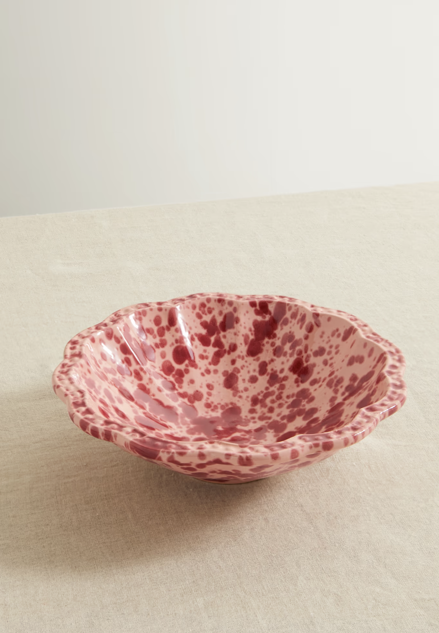 Cabana Speckled Ceramic Bowl