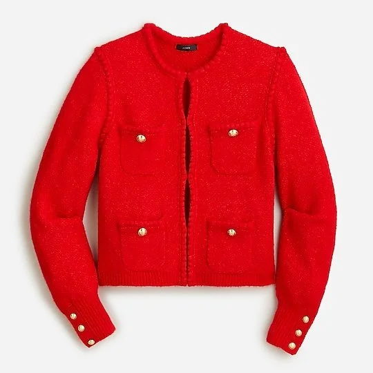 J.Crew Odette sweater lady jacket