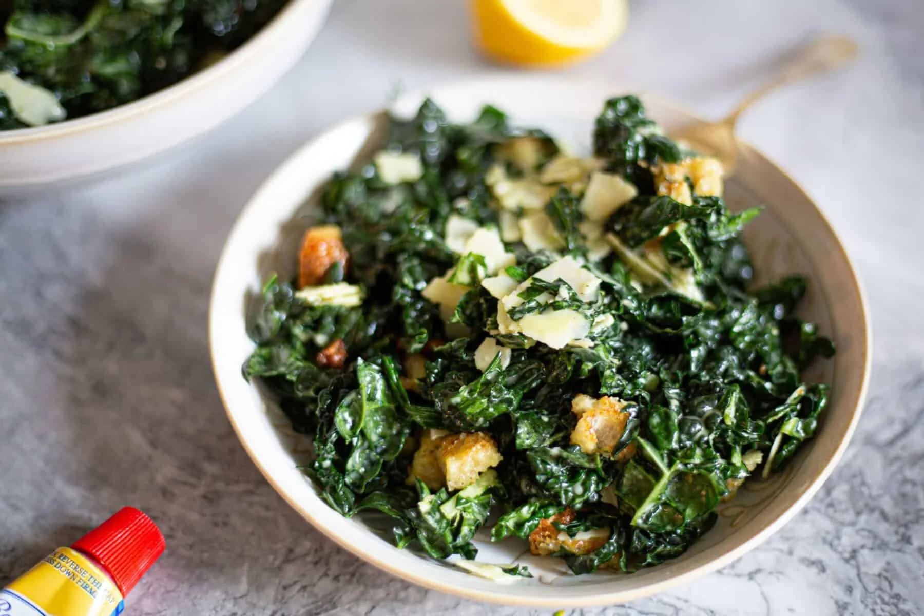 Kale Caesar Salad