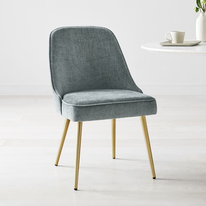West Elm Mid-Century Upholstered Dining Chair