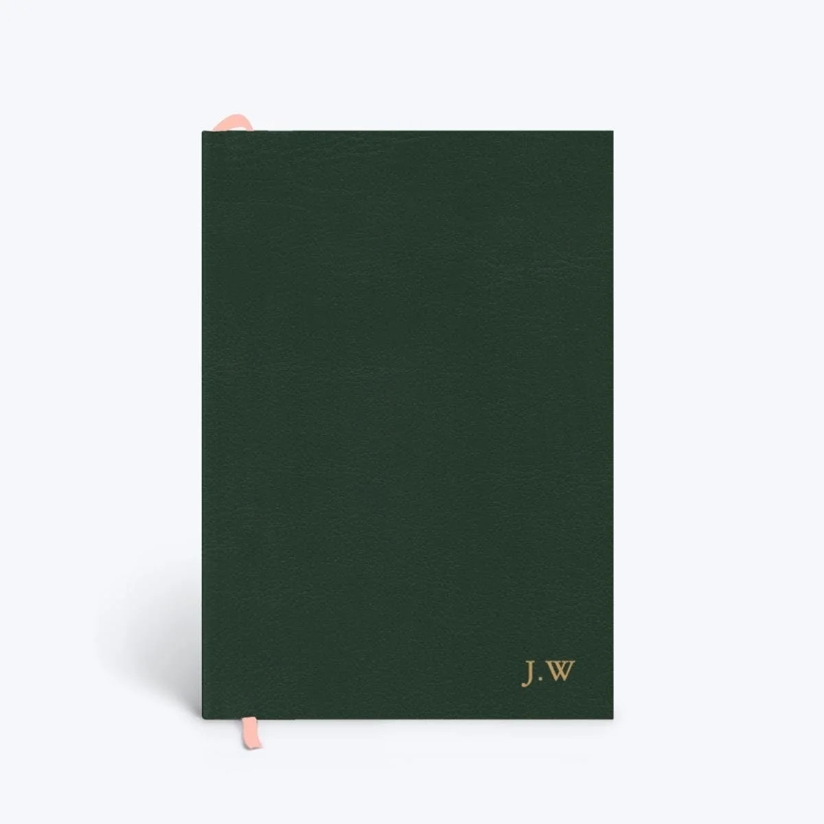 Papier Leather Notebook with Monogram