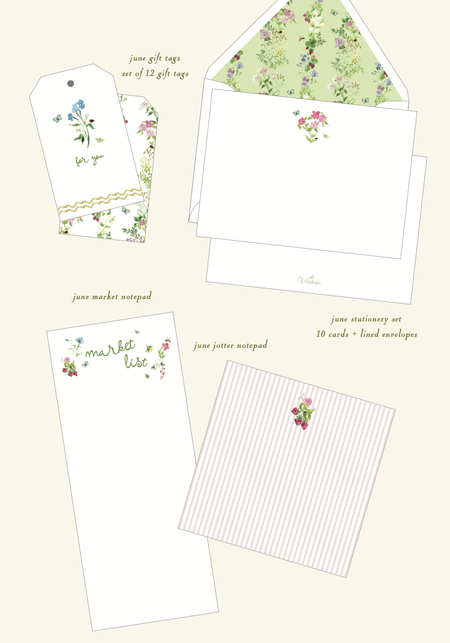 June Market Notepad
