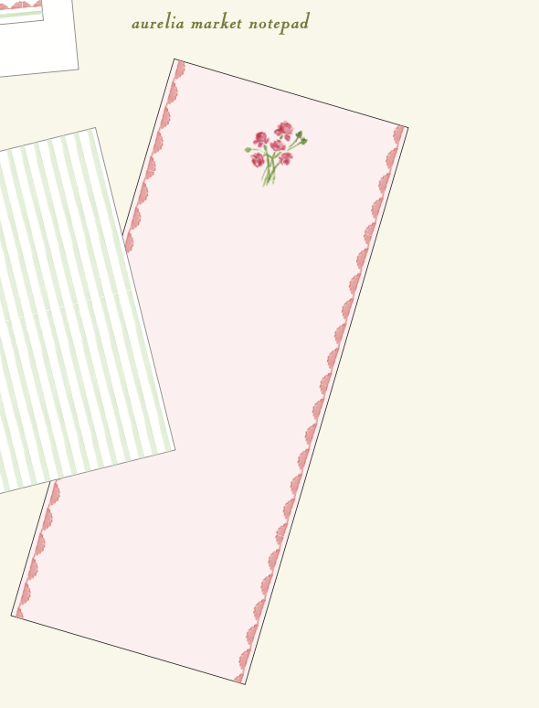 Aurelia Market Notepad