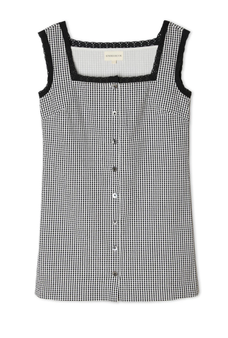 The Gingham Garden Shift Dress